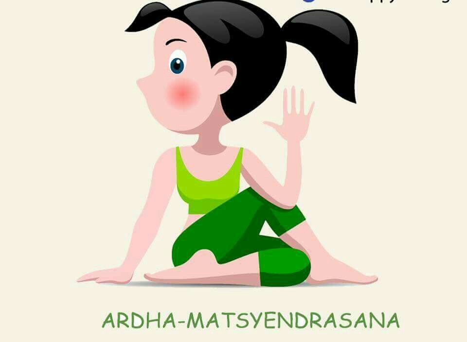 Ardha Matsyendrasana yoga pose