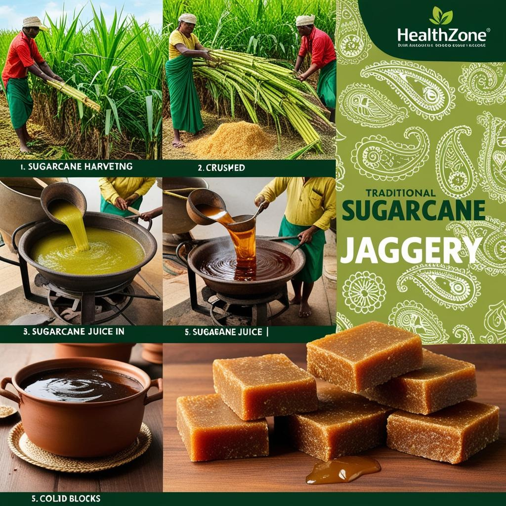 Jaggery Manufacturing Process